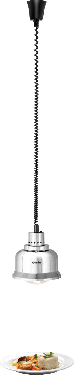  Bartscher W&auml;rmelampe IWL250D CHR 