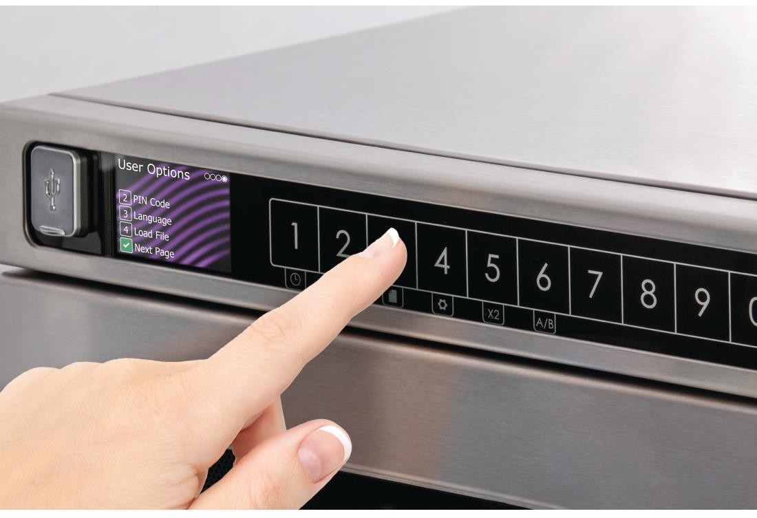  Menumaster Mikrowelle DEC158E2 programmierbar 