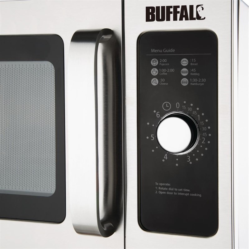  Buffalo Professional Mikrowelle 25L 1000W Manuelle Steuerung 