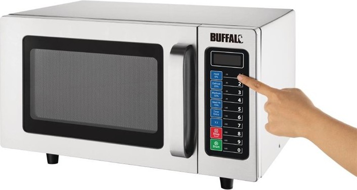 Buffalo Professional Mikrowelle 25L 1000W Programmierbar 