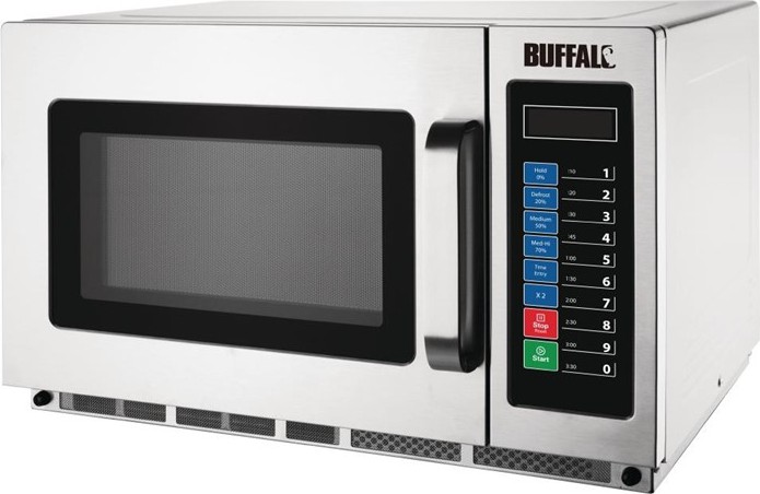  Buffalo professionelle Mikrowelle programmierbar 34L 1800W 