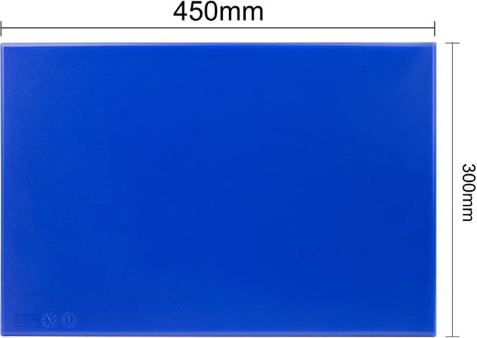  Hygiplas High Density Schneidebrett Set mit Ablage f&uuml;r die K&uuml;che 