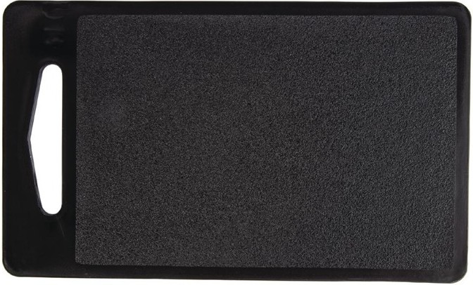  Hygiplas rechteckiges Bar Schneidebrett schwarz 25,5cm 