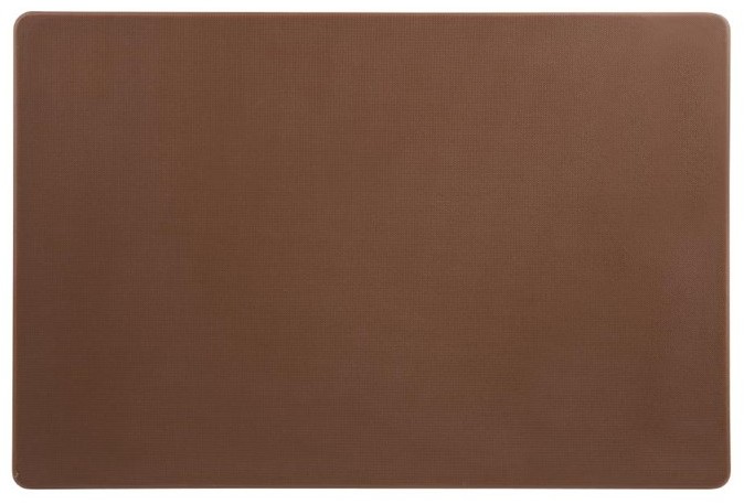  Hygiplas LDPE extra dickes Schneidebrett braun 45x30x2cm 