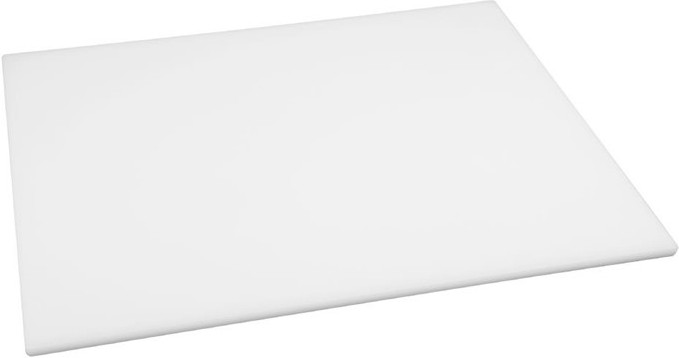  Hygiplas LDPE Schneidebrett wei&szlig; 30,5x22,9x1,2cm 