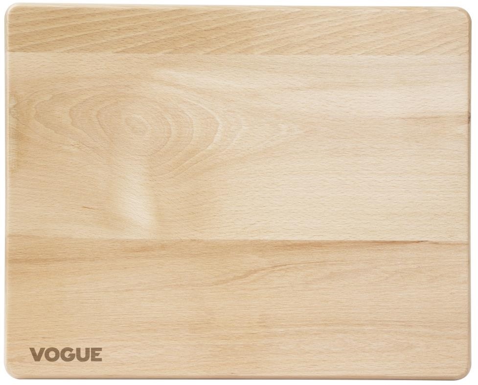  Vogue Schneidebrett Buche Medium 380x305x30mm 