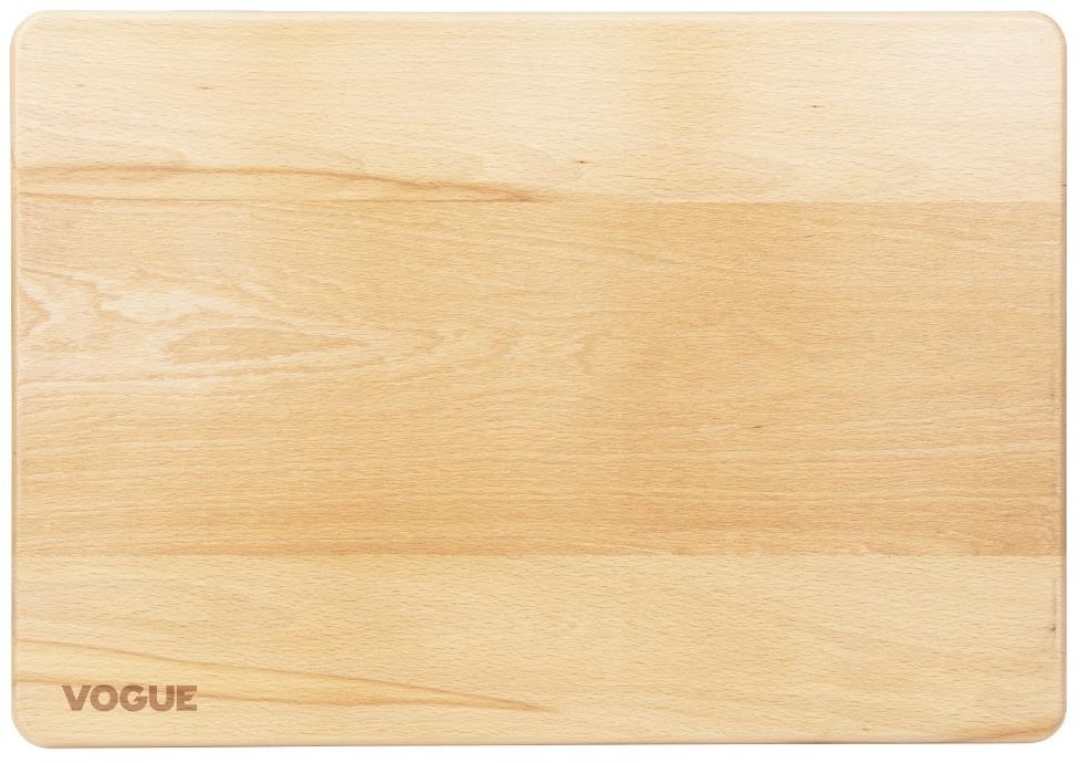  Vogue Buche Schneidebrett Gro&szlig; 510x355x30mm 