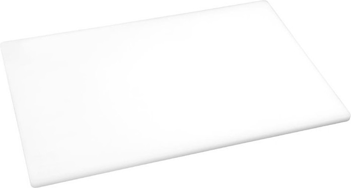  Hygiplas antibakterielles LDPE Schneidebrett wei&szlig; 450x300x10mm 