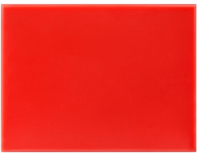  Hygiplas HDPE kleines Schneidebrett rot 300x 225x12mm 