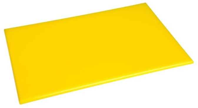  Hygiplas standard Schneidebrett mit hoher Dichte gelb 