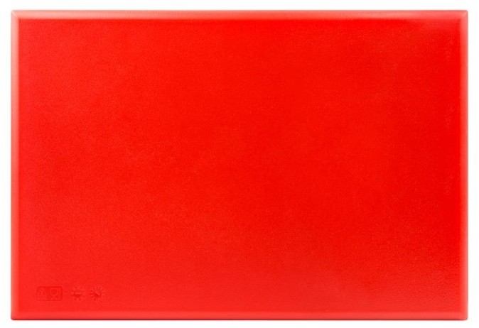  Hygiplas extra dickes Schneidebrett mit hoher Dichte rot 