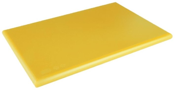  Hygiplas extra dickes Schneidebrett mit hoher Dichte gelb 