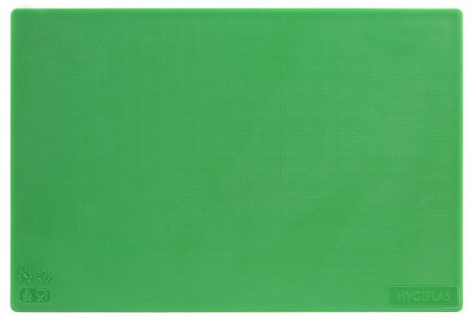 Hygiplas LDPE Schneidebrett grün 45x30x1,2cm 