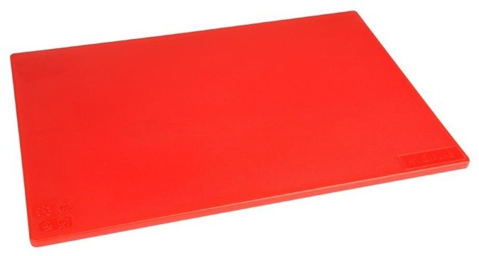  Hygiplas LDPE Schneidebrett rot 45x30x1,2cm 