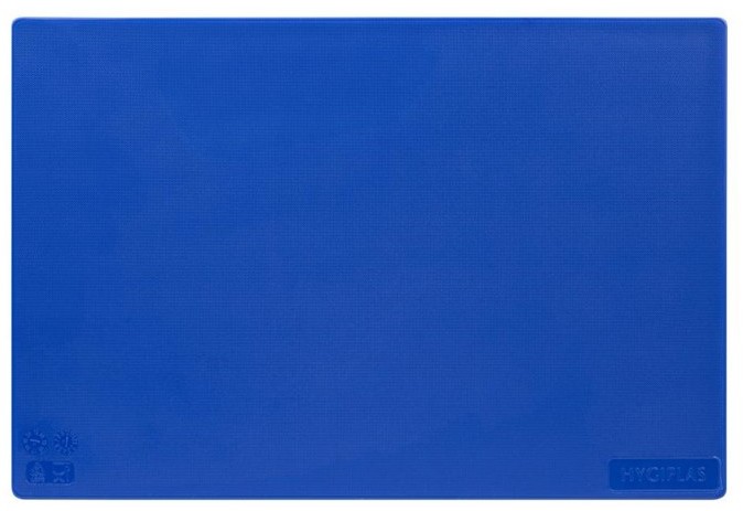  Hygiplas LDPE Schneidebrett blau 45x30x1,2cm 