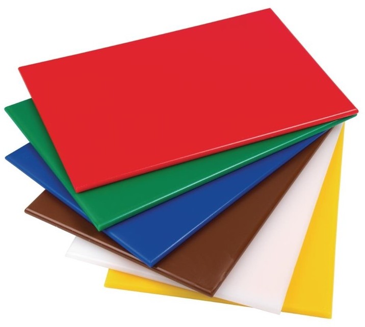  Hygiplas LDPE Schneidebrett blau 45x30x1,2cm 