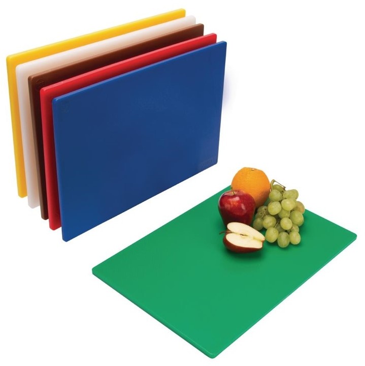  Hygiplas standard Schneidebretter Set mit geringer Dichte 
