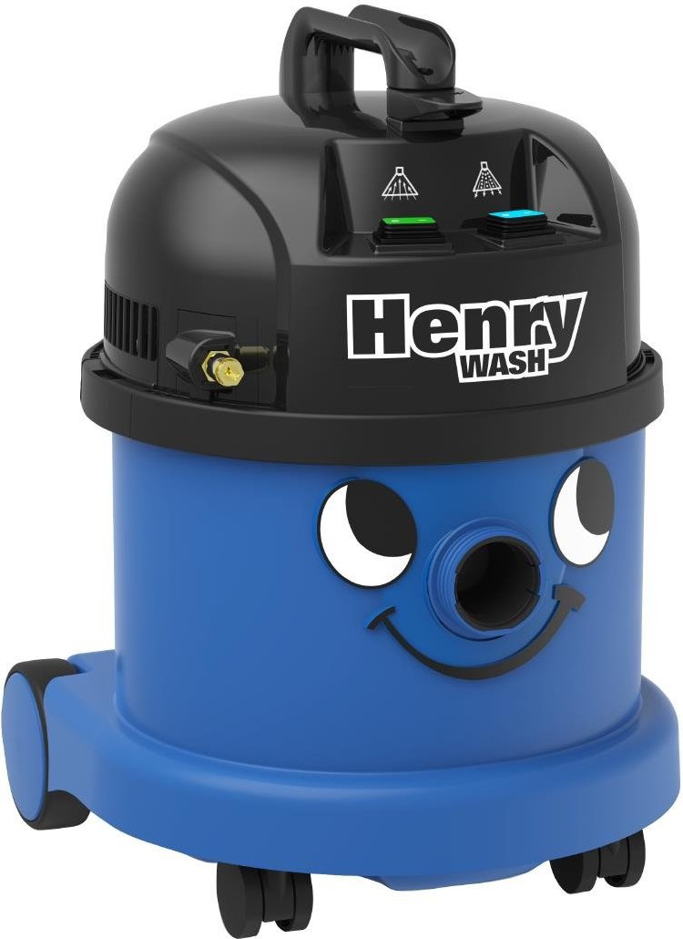  Numatic Sproei-extractiemaschine Staubsauger Henry Wash HVW370 blau mit Kit AS6 