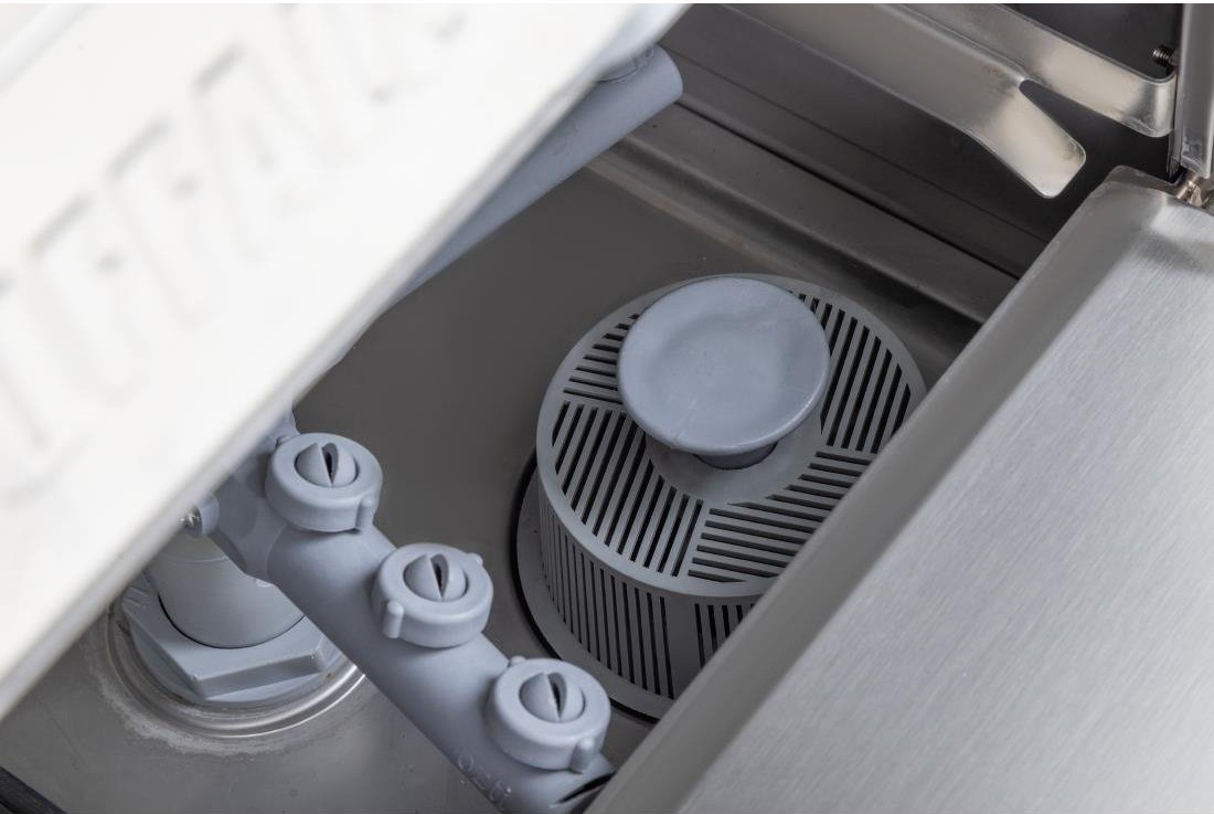  Buffalo Digitaler Gl&auml;sersp&uuml;ler f&uuml;r die Arbeitsplatte 350mm Korb 3.3kW 