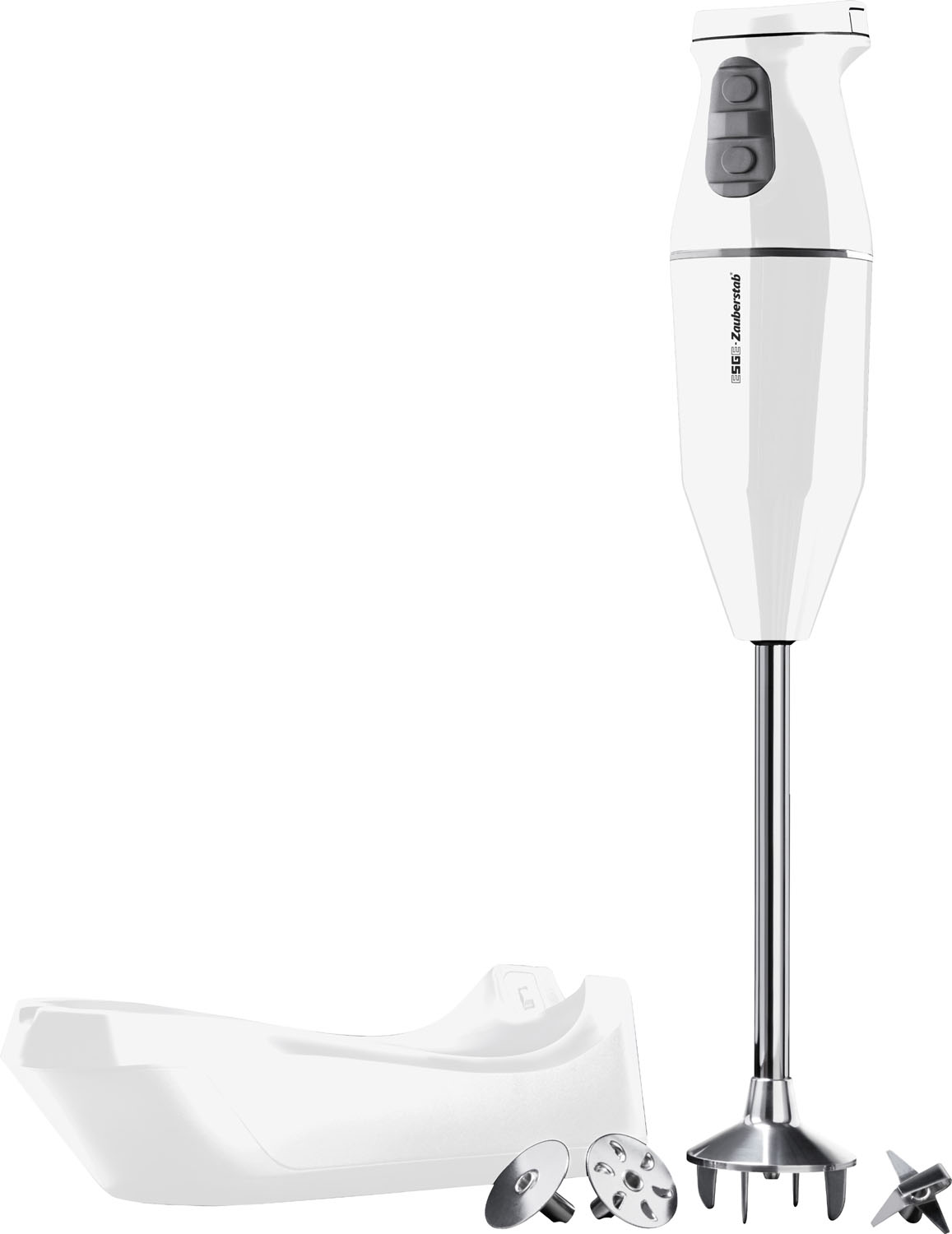  ESGE Zauberstab Cordless Pro wei&szlig; mit 2 Akkus 