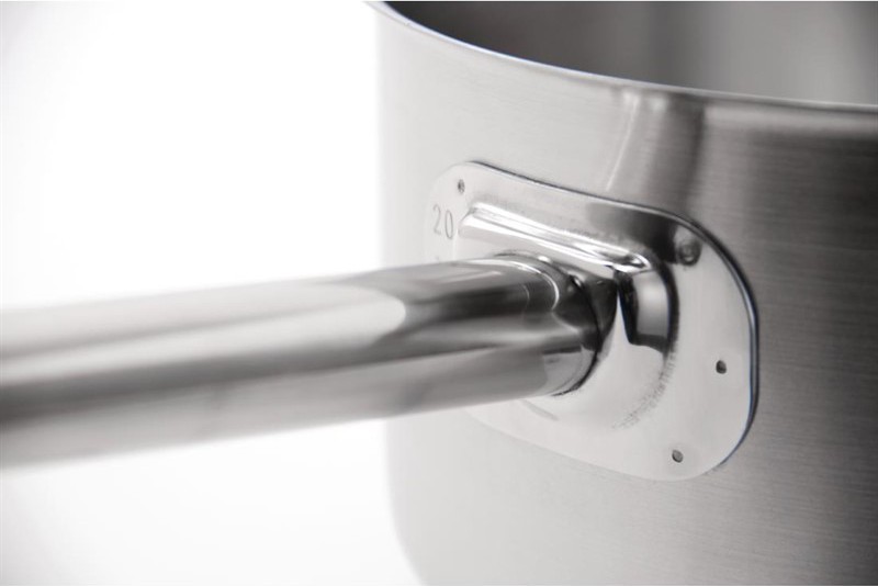  Vogue Edelstahl Kochtopf 5Ltr mit Deckel 