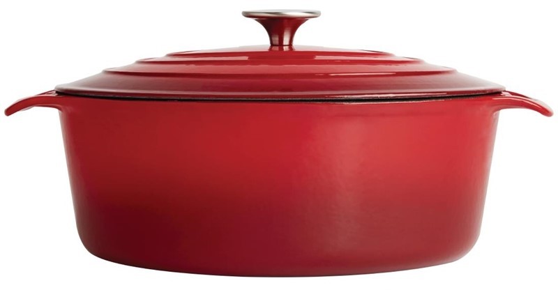  Vogue ovaler Schmortopf rot 