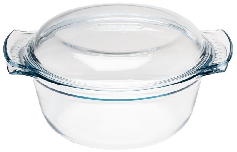  Pyrex runder Glas Schmortopf 3,75L 