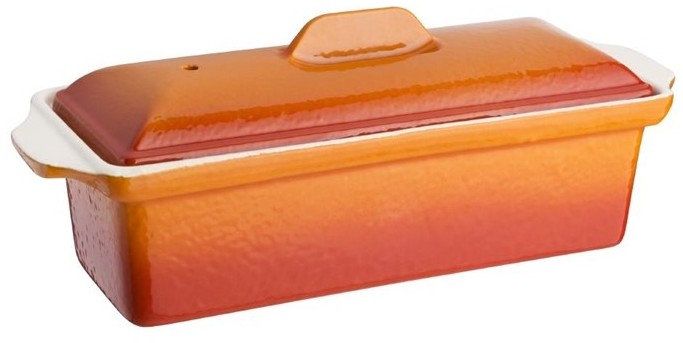  Vogue Terrinenform Gusseisen orange 1,7L 