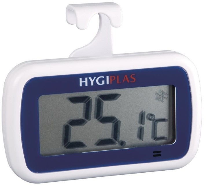  Hygiplas Mini K&uuml;hl-/Gefrierschrank-Thermometer wasserdicht 