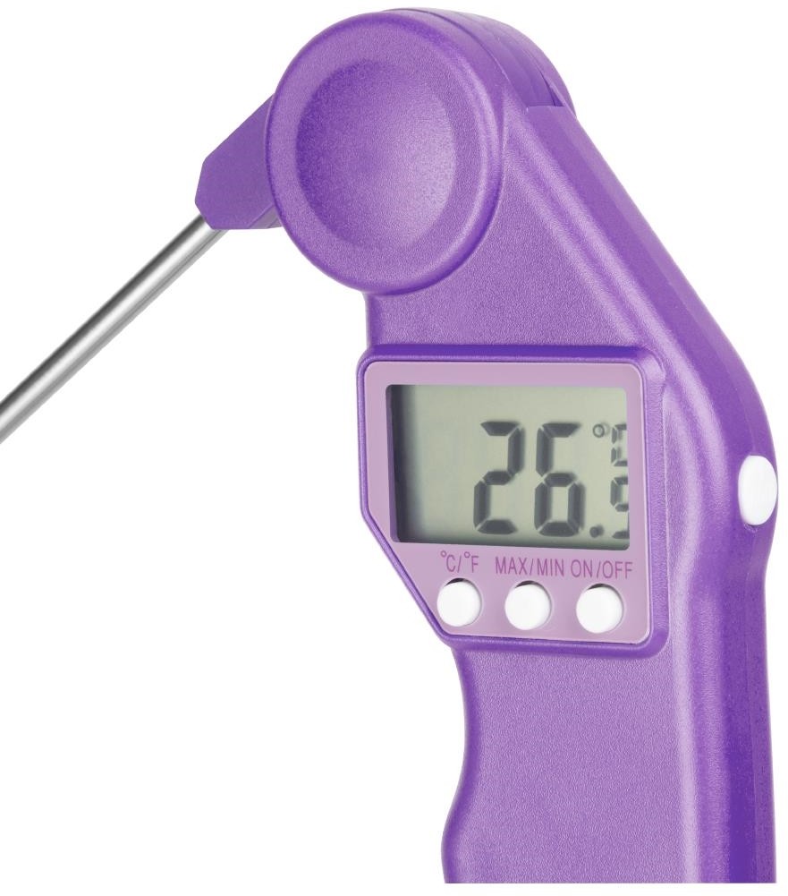  Hygiplas Easytemp Farbcodiertes violettes Thermometer 