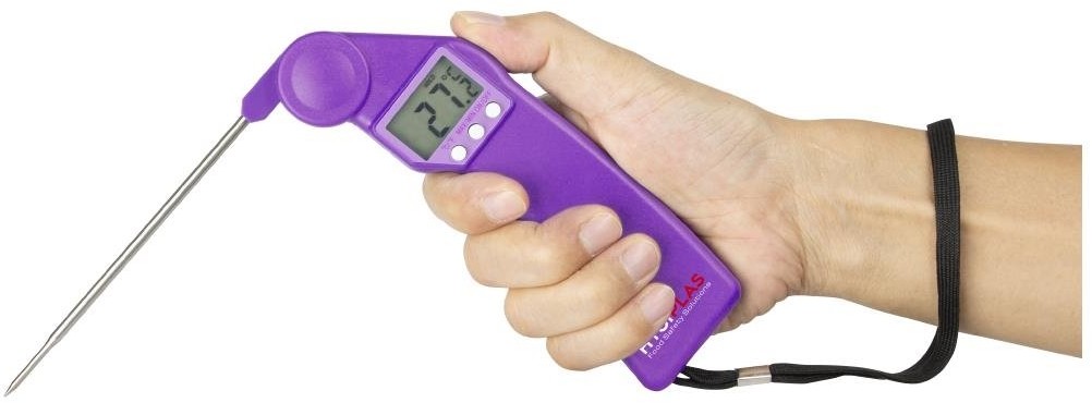  Hygiplas Easytemp Farbcodiertes violettes Thermometer 