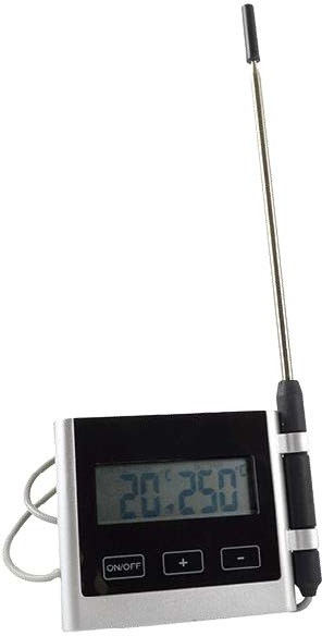  Saro Digitales Thermometer f&uuml;r Ofen mit Alarm  Modell 4717 