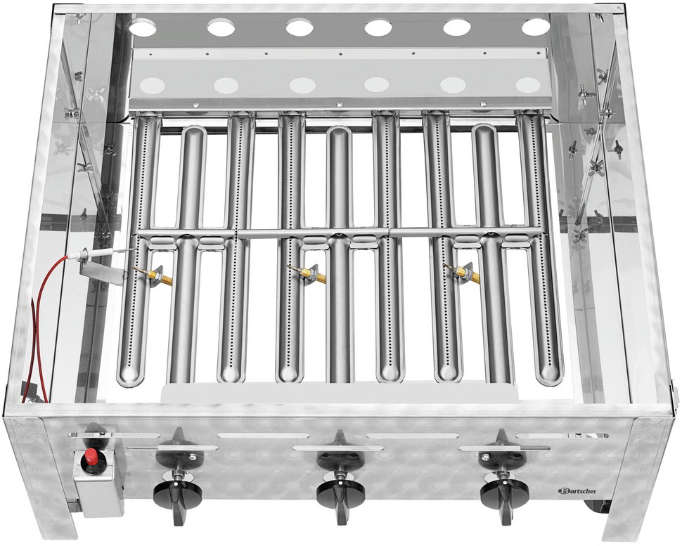  Bartscher Gas-Tischbr&auml;ter TB1100PF 