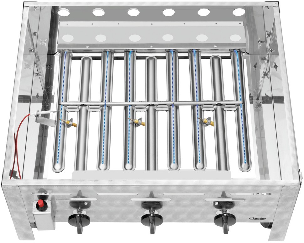  Bartscher Gas-Tischbr&auml;ter TB1100PF 