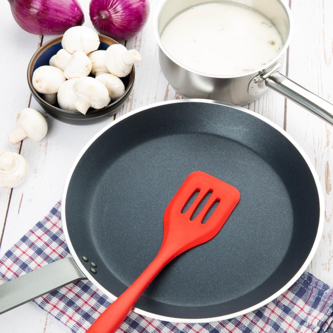 Vogue Platinum Plus Anodisiertes Aluminium Antihaft-Teflon Crepe-Pfanne 30cm 