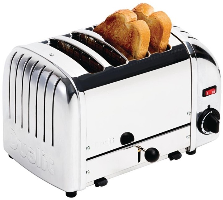  Dualit Toaster 40352 Chrom 4 Schlitze 