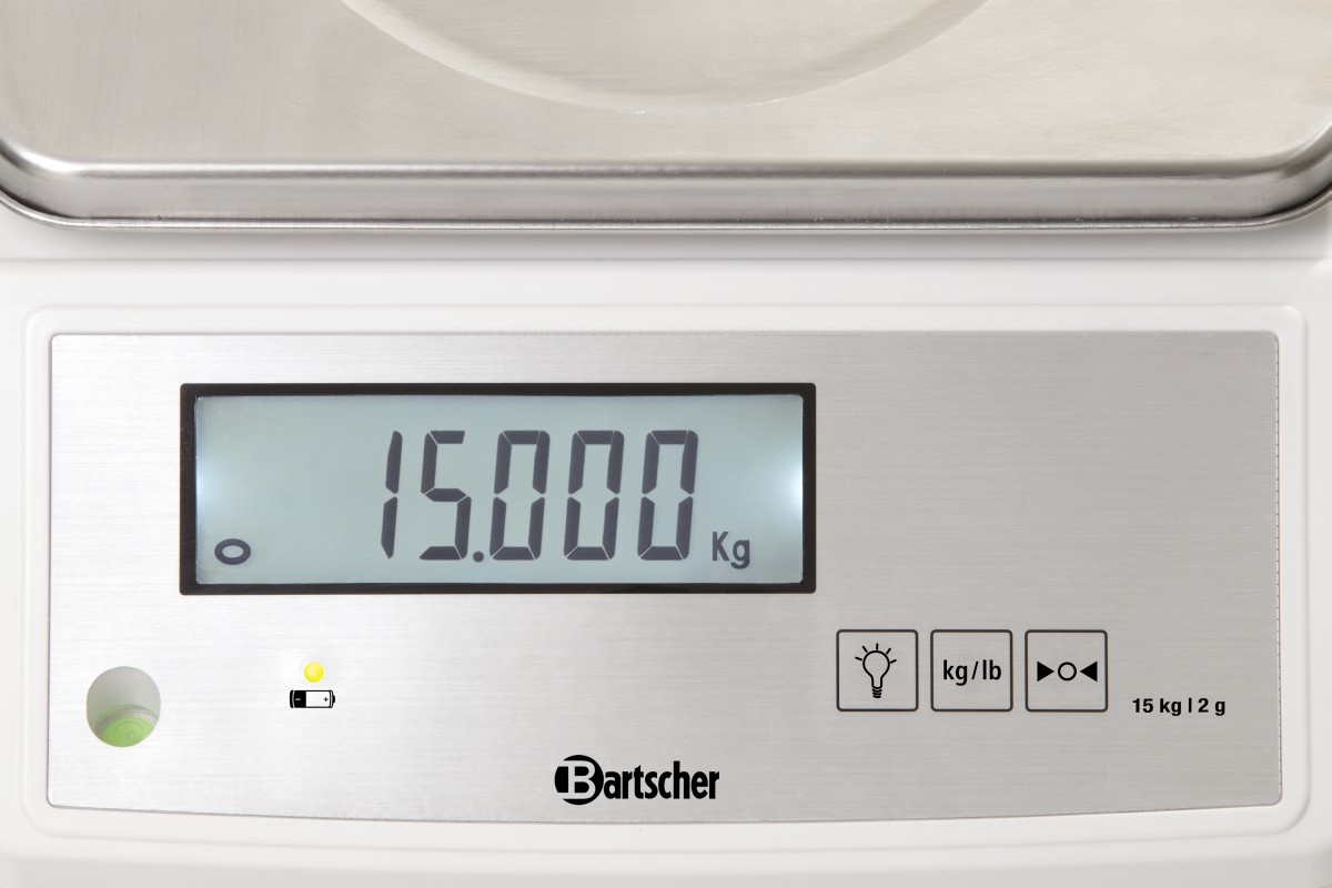  Bartscher K&uuml;chenwaage, 15kg, 2g 