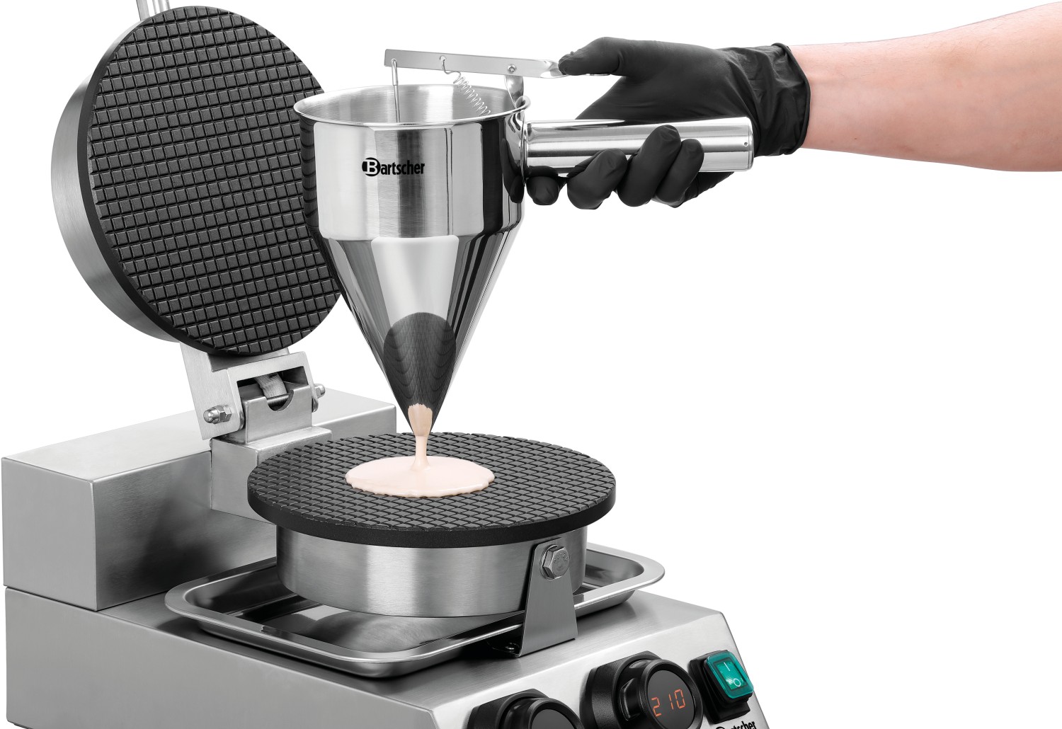 Bartscher Waffeleisen MDI Cone 2120 