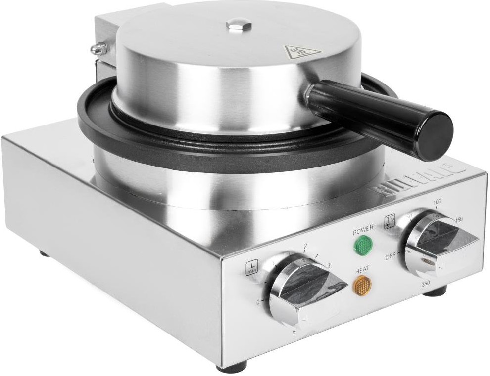  Buffalo Runde Belgische Waffelmaschine 