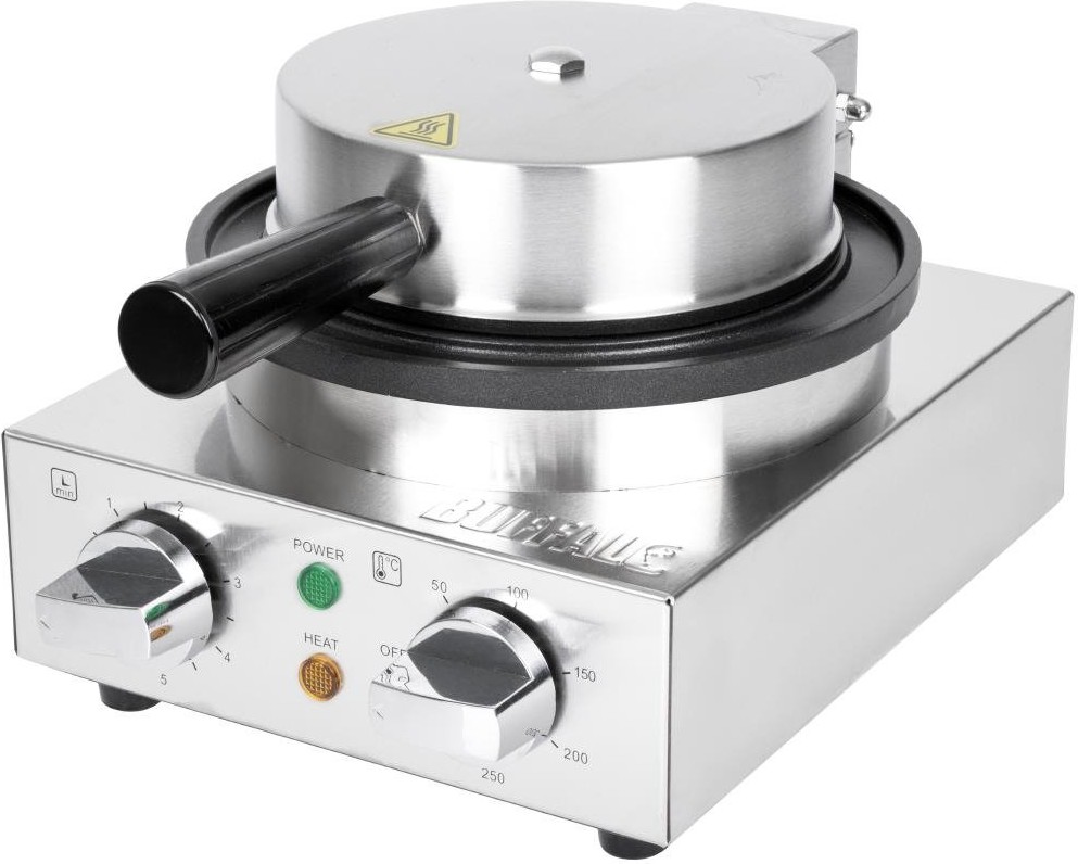  Buffalo Runde Belgische Waffelmaschine 