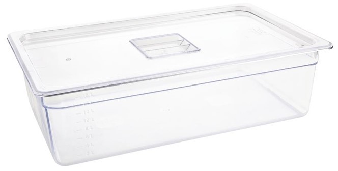  Vogue Polycarbonat GN-Beh&auml;lter GN1/1 150mm 