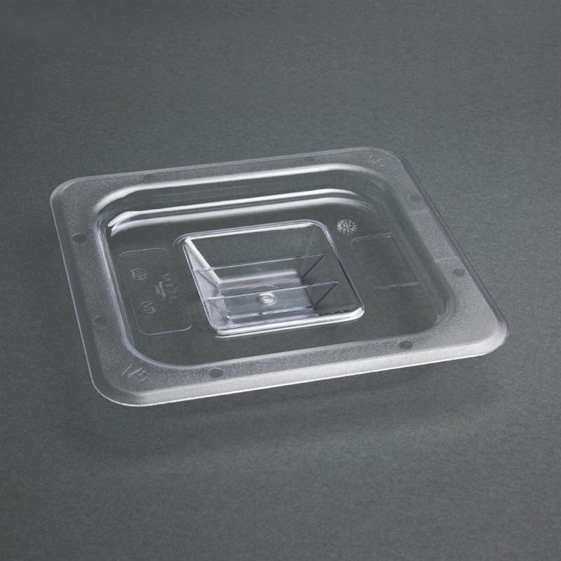  Vogue Polycarbonat Deckel GN1/6 
