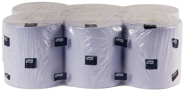  Tork Handtuchrollen f&uuml;r Innenabrollung blau 2-lagig - 6 St&uuml;ck 