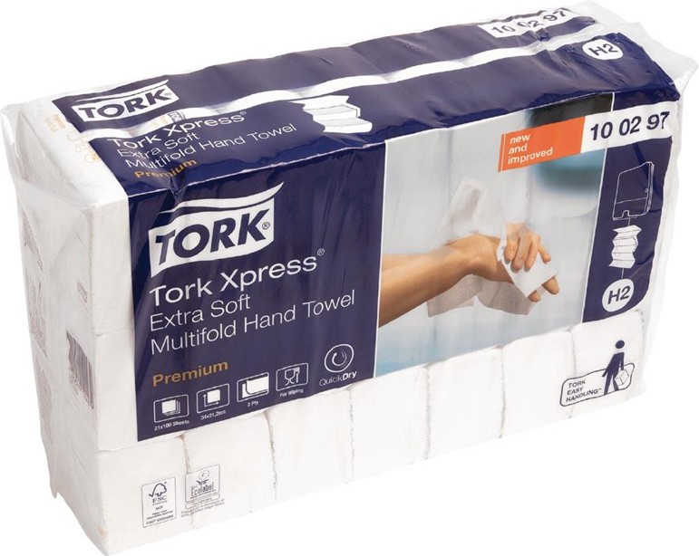 Tork Xpress Extra Soft Multifold Handtuch (Pack 2100) 