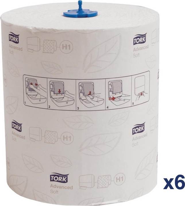  Tork Advanced Handtuchrollen 2-lagig 150m (6er Pack) (6 St&uuml;ck) 