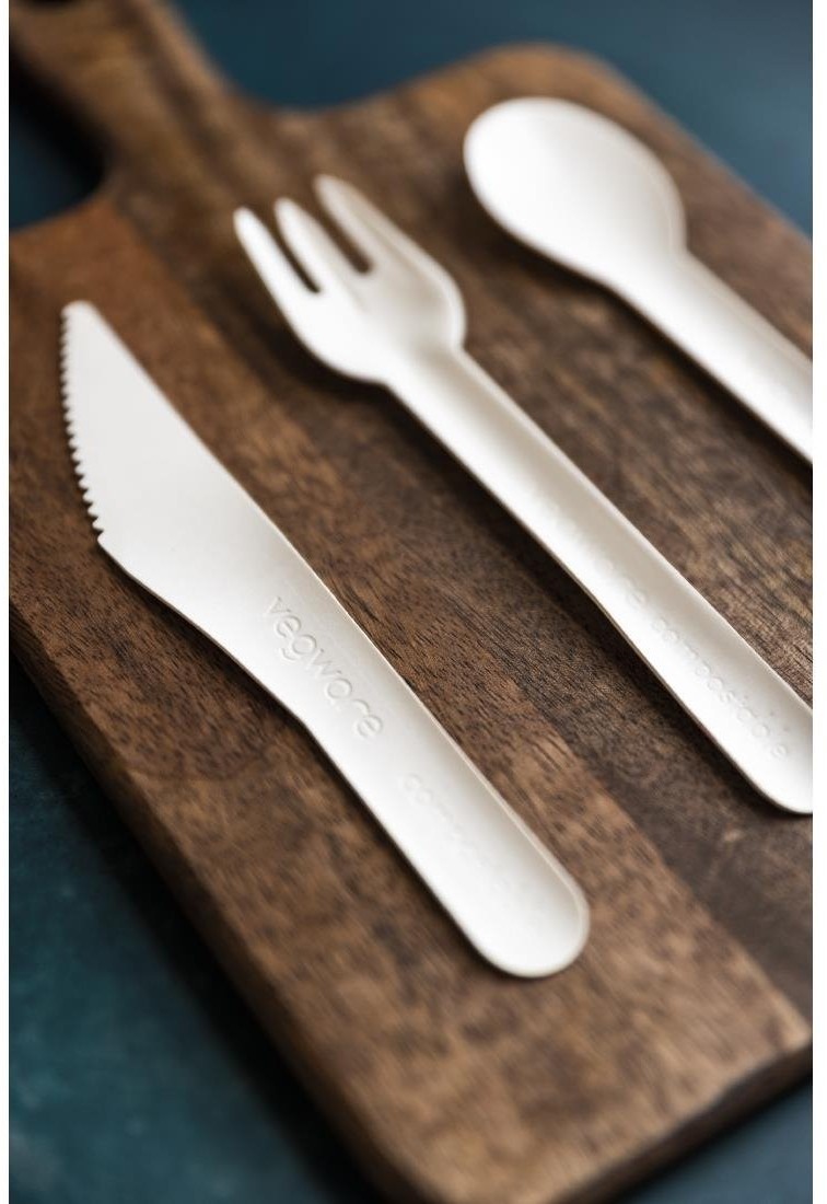  Vegware Kompostierbare Papiermesser (1000 St&uuml;ck) 
