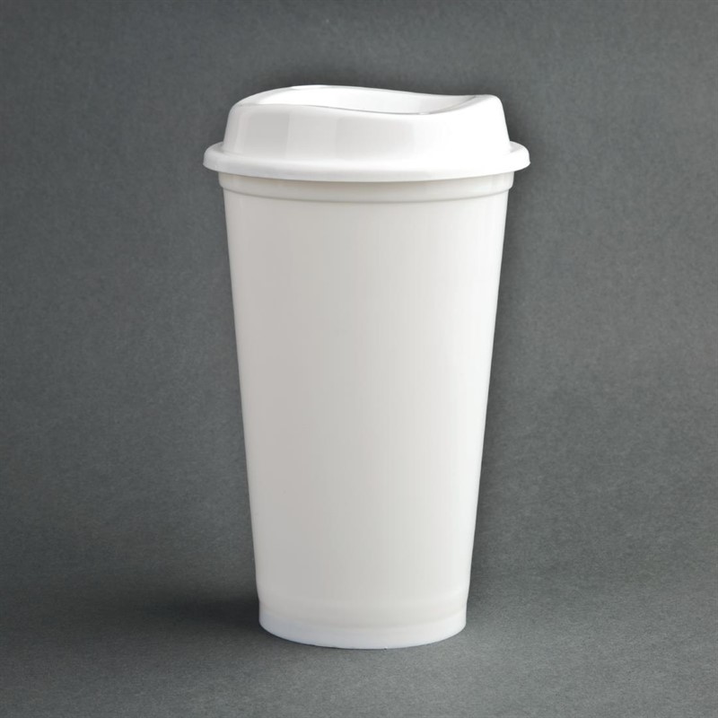  Olympia Polypropylen Mehrweg-Kaffeetasse 450ml (25 St&uuml;ck) 