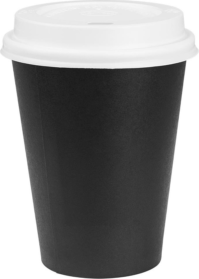  Gastronoble Hei&szlig;getr&auml;nkebecher und Deckel 12oz (300 St&uuml;ck) 