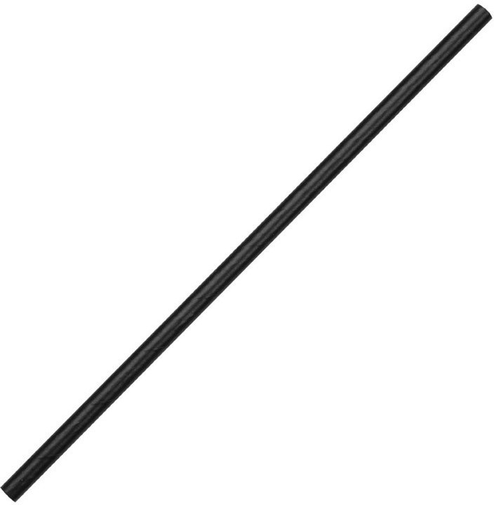  Fiesta Green Kompostierbare Papiertrinkhalme schwarz 