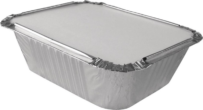  Fiesta Recyclable Gewachster Kartondeckel f&uuml;r Aluminiumbeh&auml;lter klein (1000 St&uuml;ck) 